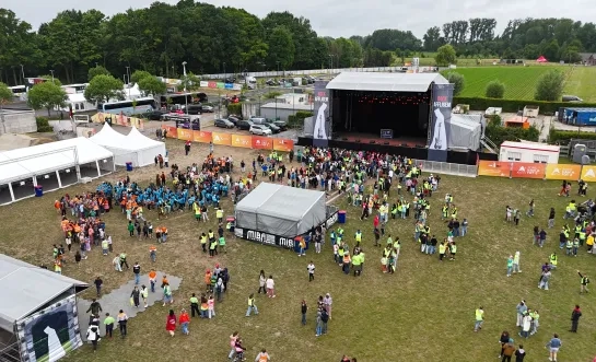 1.600 leerlingen leven zich uit op tweede editie van Schoolrock Affligem: “Dit is de ideale kick-off voor Rock Affligem” 