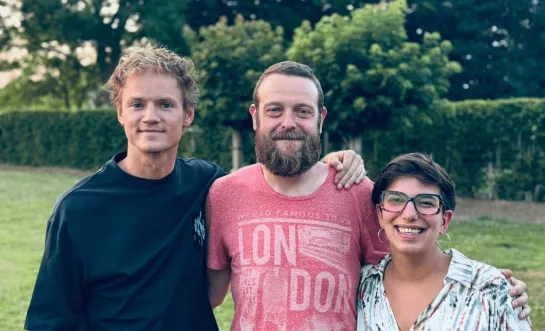 vlnr Dennis Van der Putten, Timo Schoukens, Yaelle D’hoe en verontschuldigd Marc Faes
