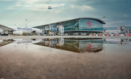 Vliegtuigen op Brussels Airport