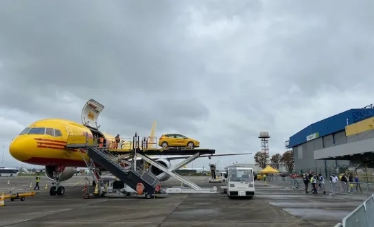 DHL op Brussels Airport