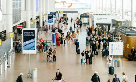 Brussels Airport vertrekhal