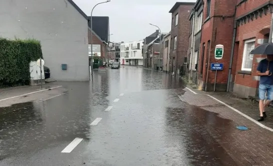 Wateroverlast in zone KLM