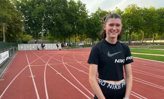 Atlete Myrthe Baeten