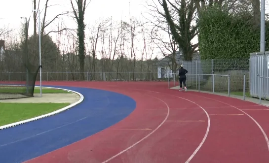 Atletiekpiste op Den Heurk in Overijse