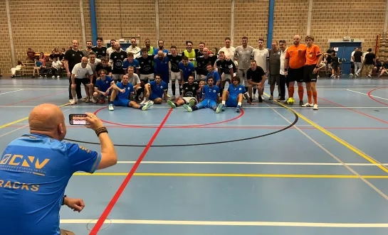 De Rookies vs. Futsal Charleroi