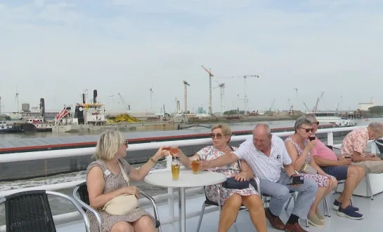 Met Kanaaltochten Brabant op inspiratiebezoek aan de Scheldekaaien in Antwerpen
