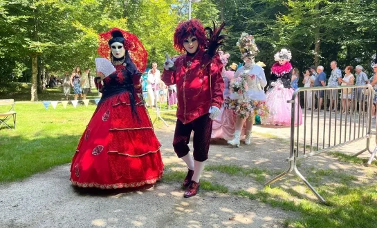 Venetiaanse parade in Gaasbeek en domein Groenenberg