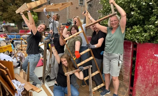 Alle hens aan dek in Regina Caeli Lagere School in Dilbeek