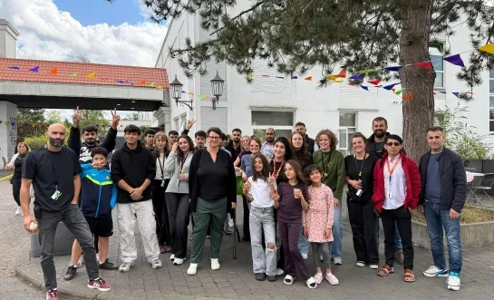 Opendeurdag bij het opvangcentrum van Fedasil in Machelen