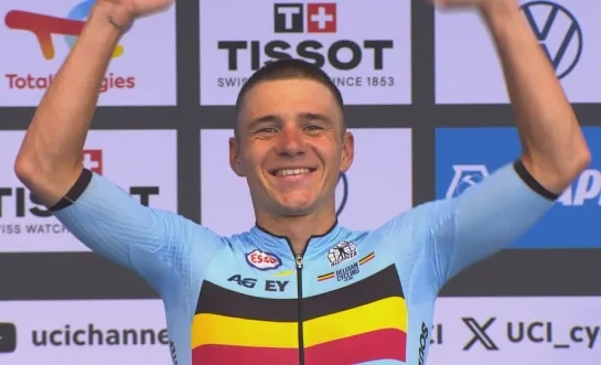 Remco Evenepoel is nu ook Europees kampioen tijdrijden