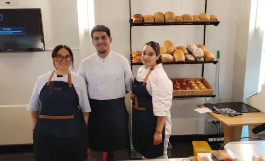 De bakkerijwinkel van GO! Campus Wemmel