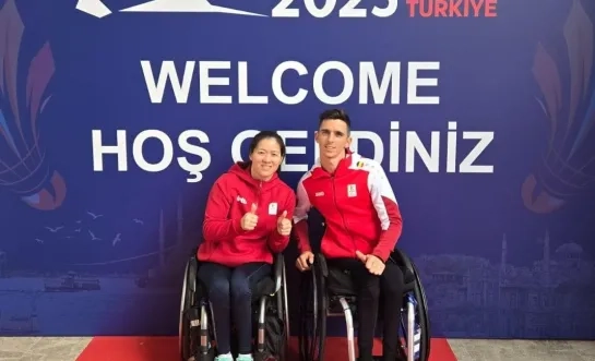 Brent Van Der Kelen en Kiki To pakken zilver op EK para-badminton