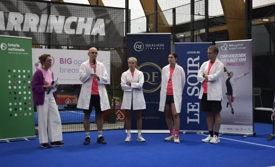 Padelmarathon tegen borstkanker