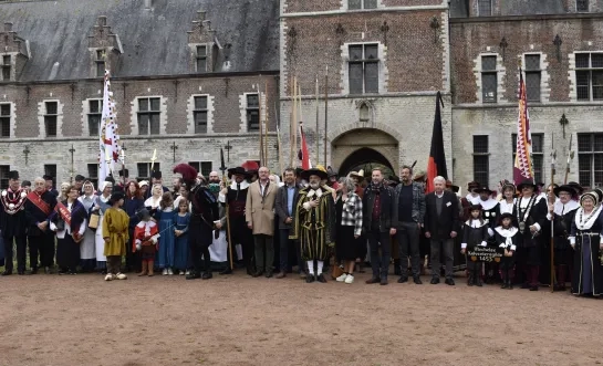 Het Rubensfeest aan kasteel 'Het Steen' in Elewijt