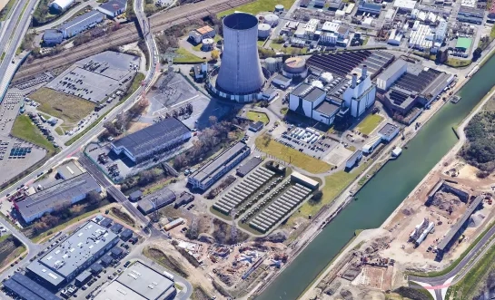 De site van ENGIE in Drogenbos