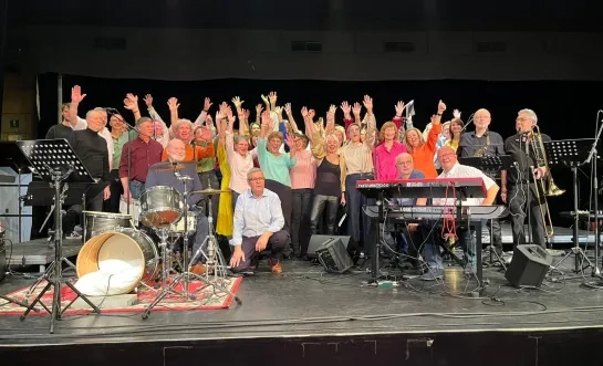 Reünieconcert kinderkoor JON naar aanleiding van 30 jaar GC De Warande