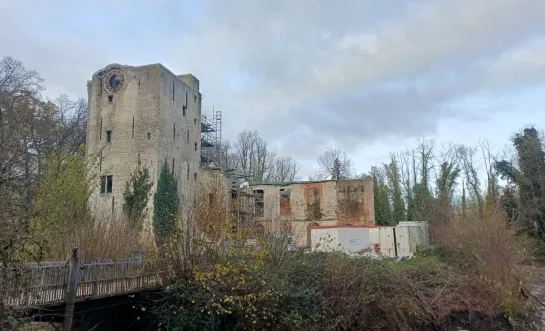 Kasteelruïne in Grimbergen geeft vloer en geheimen prijs  