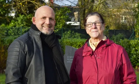 David, papa van sterrenkindje Amber en Viviane, mama van sterrenkindjes Maud en Eliott