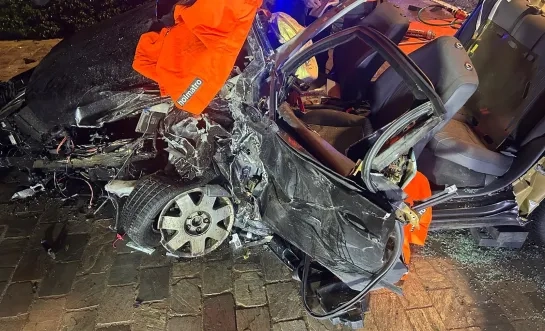 Zwaar verkeersongeval op Edingsesteenweg: vier gewonden, ook brandweerman raakt gekwetst