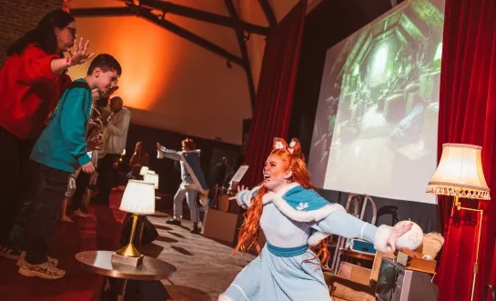 Optreden Oscar & Odette op Kids Winter Wonderland