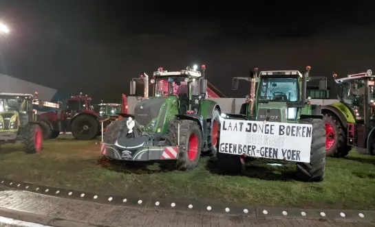 Boze boeren blokkeren de cargozone van Brussels Airport