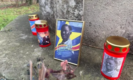 In het Halse Stadspark wordt Patrice Lumumba herdacht