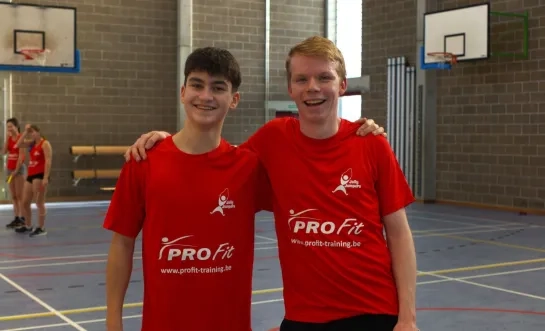 Siemon De Mesmaeker en Jitse De Beer zijn Jolly Jumpers.