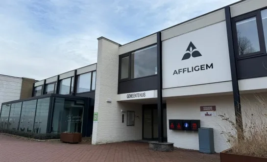 Het gemeentehuis van Affligem