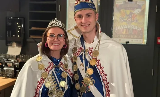 Halle heeft met Mathias en Nikky nieuw prinsenpaar