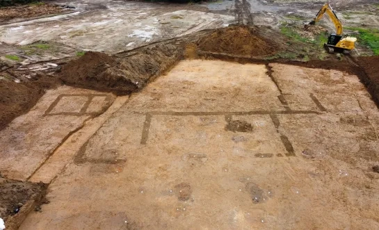 Archeologen leggen de funderingen van een Romeins villadomein bloot in Wemmel