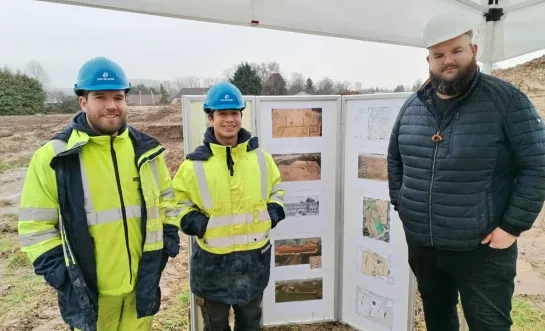 Archeologen leggen de funderingen van een Romeins villadomein bloot in Wemmel