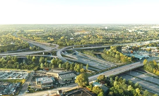 Zo zal de toekomstige R0xE40-knoop in Sint-Stevens-Woluwe eruit zien na de herinrichting van de R0 Zone Zaventem. Die moet volgens woordvoerder Marijn Struyf van de Werkvennootschap een oplossing bieden voor alvast één van de zwarte verkeerspunten.  