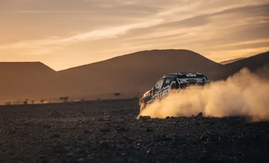 Koen Wauters en Tom De Leeuw in de Africa Eco Race