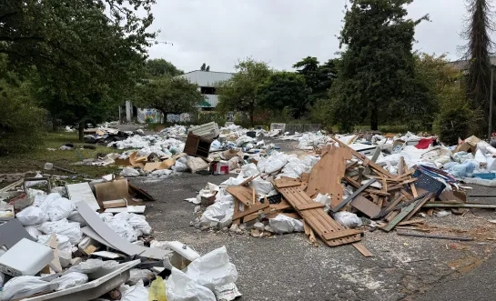 In Ruisbroek is in september nog een groot sluikstort aangetroffen 