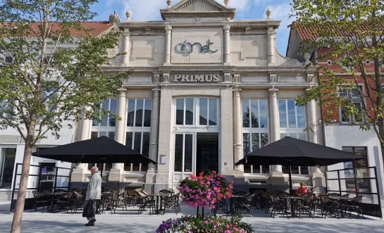 De Met op de Grote Markt in Vilvoorde