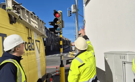 Agentschap Wegen en Verkeer test camera’s met AI in Halle