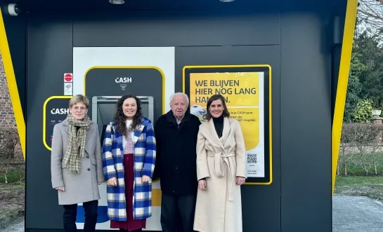 Het nieuwe cashpunt in Lot