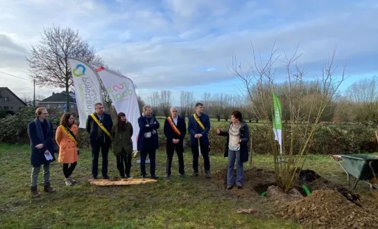 De derde Wisselboom wordt geplant in Roosdaal