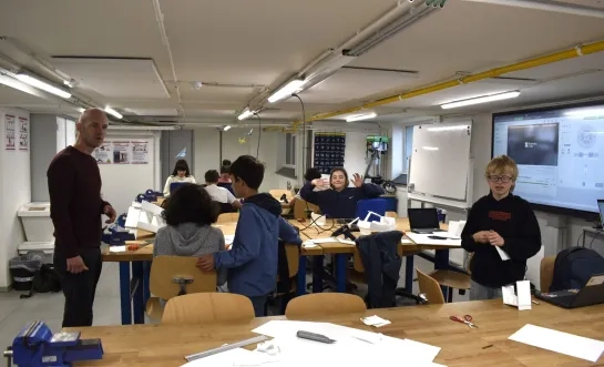 Een klas van Horteco in Vilvoorde, één van de scholen van scholengroep SCOOP