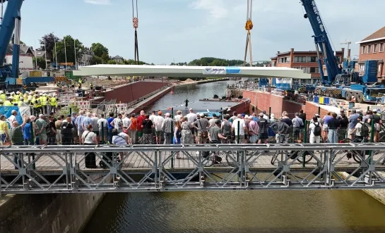 Plaatsing Bospoortbrug