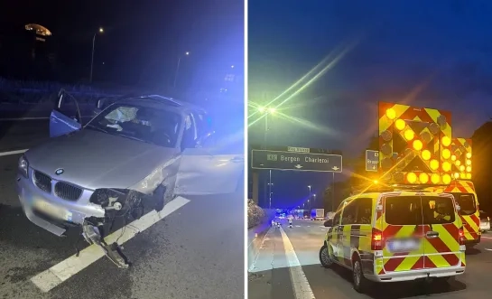 Granaat gevonden nadat gestolen voertuig crasht op Ring rond Brussel