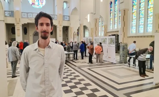 Marijn Struyf van de Werkvennootschap op de informarkt.