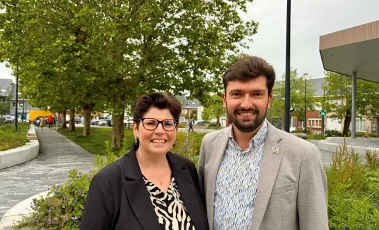 Ann Van Rompaey (46) en Daan De Doncker (28)