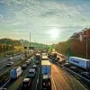 File op de Ring rond Brussel