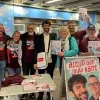 PVDA voert campagne op de luchthaven