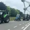 500 tractoren op boerenbetoging Heizelvlakte