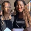 Assita Kanko en haar dochter. Axelle is 16 en mag voor het eerst stemmen.
