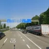 De E40 richting Brussel tussen Sterrebeek en de Ring