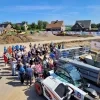 Eerste spadesteek voor een nieuw centrum op de site Eigen Thuis in Grimbergen
