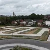 De nieuws stadsparking aan de Suikerkaai in Halle biedt plaats aan 157 wagens.